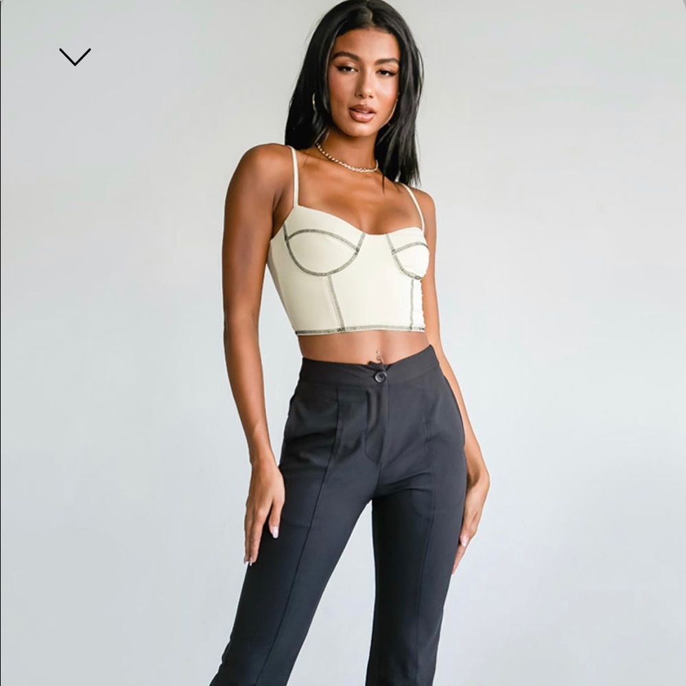 Princess Polly Corset Style Crop Top